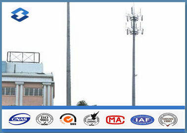 Elektrischer Service-Pfosten der Mikrowellen-Telekommunikation, heiße drahtlose Fernsehtürme des Rollenstahls Q420